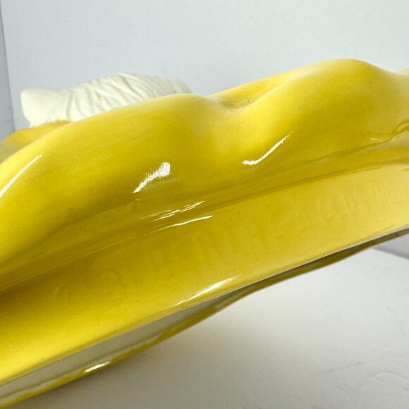 Alberta’s Molds 1979 Cat Cookie Jar Vintage White Cats in Basket Retro Kitchen - Picture 6 of 8